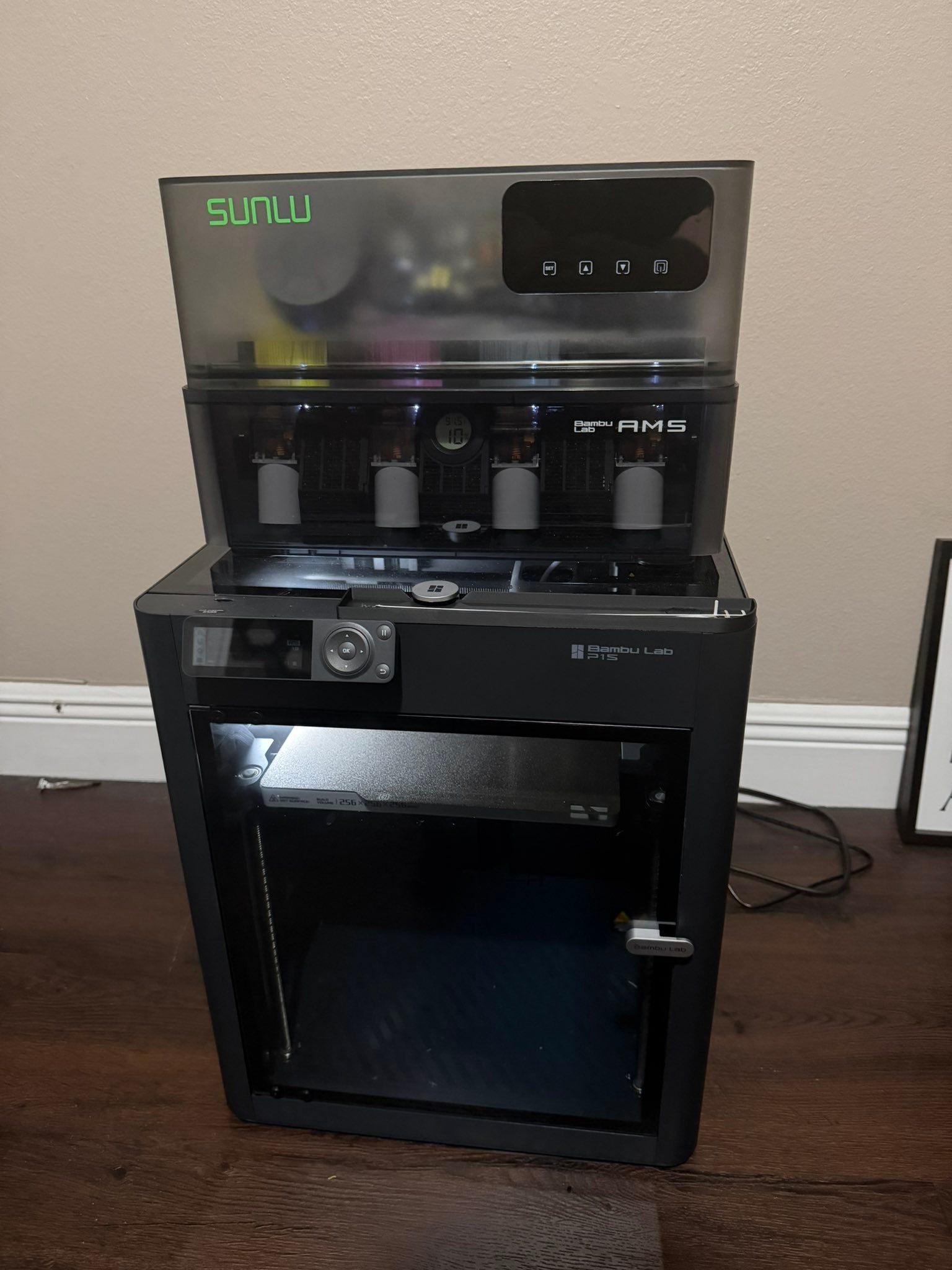 Does SUNLU AMS Heater work with Bambu Lab P1S?