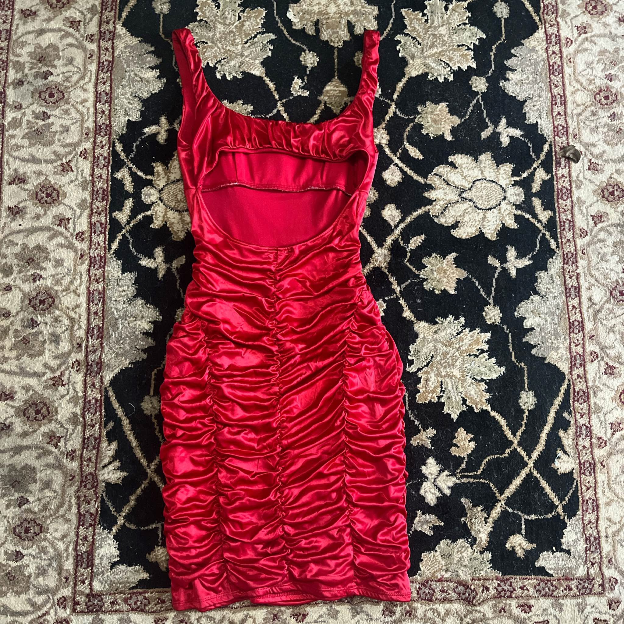open lace back dress Deadstock Vintage Ruby Rox Retro Style White and Black Polka Dotted Mi   The Thrifty Hippy