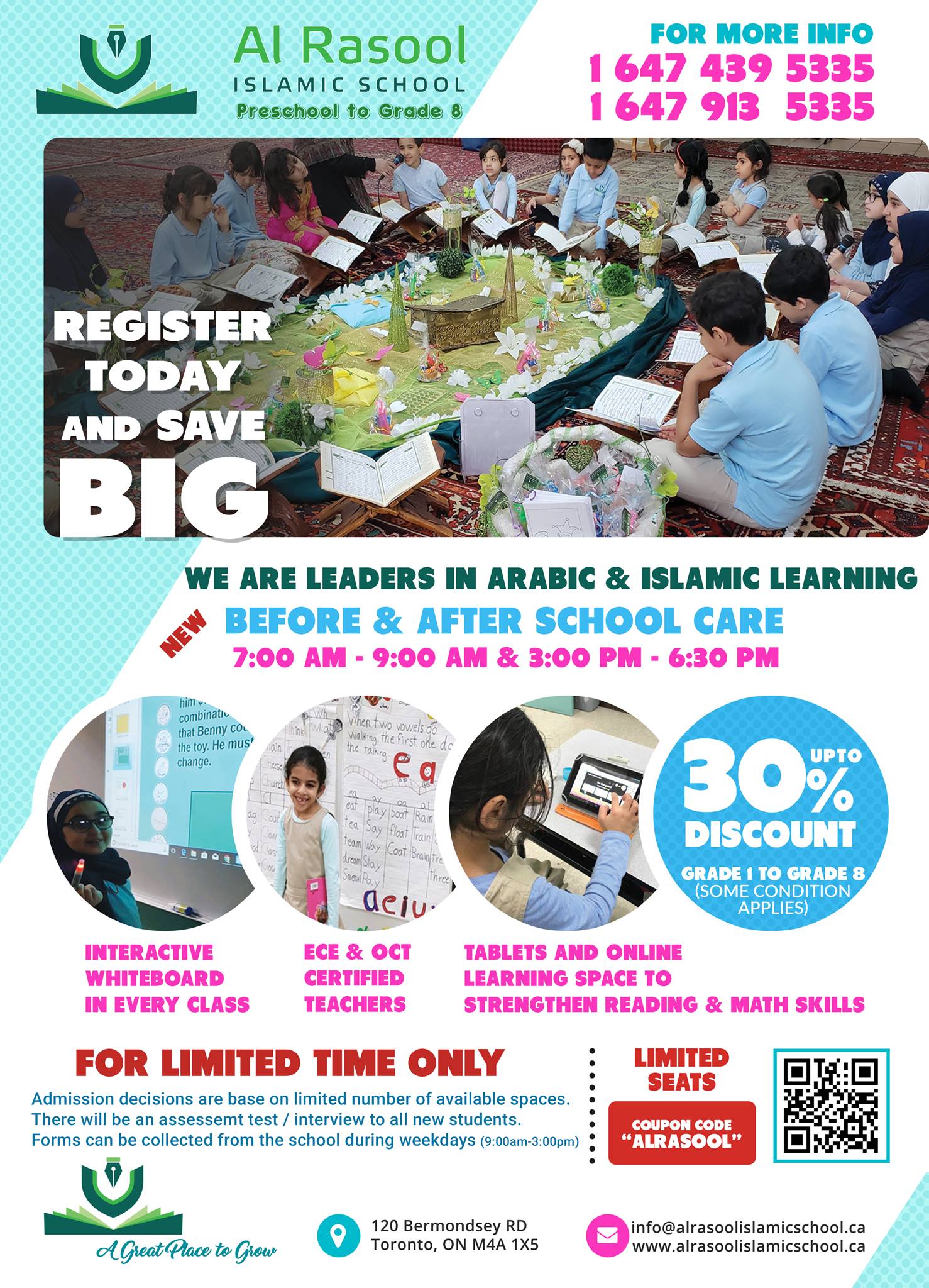 Al-Rasool Islamic School | Toronto ON