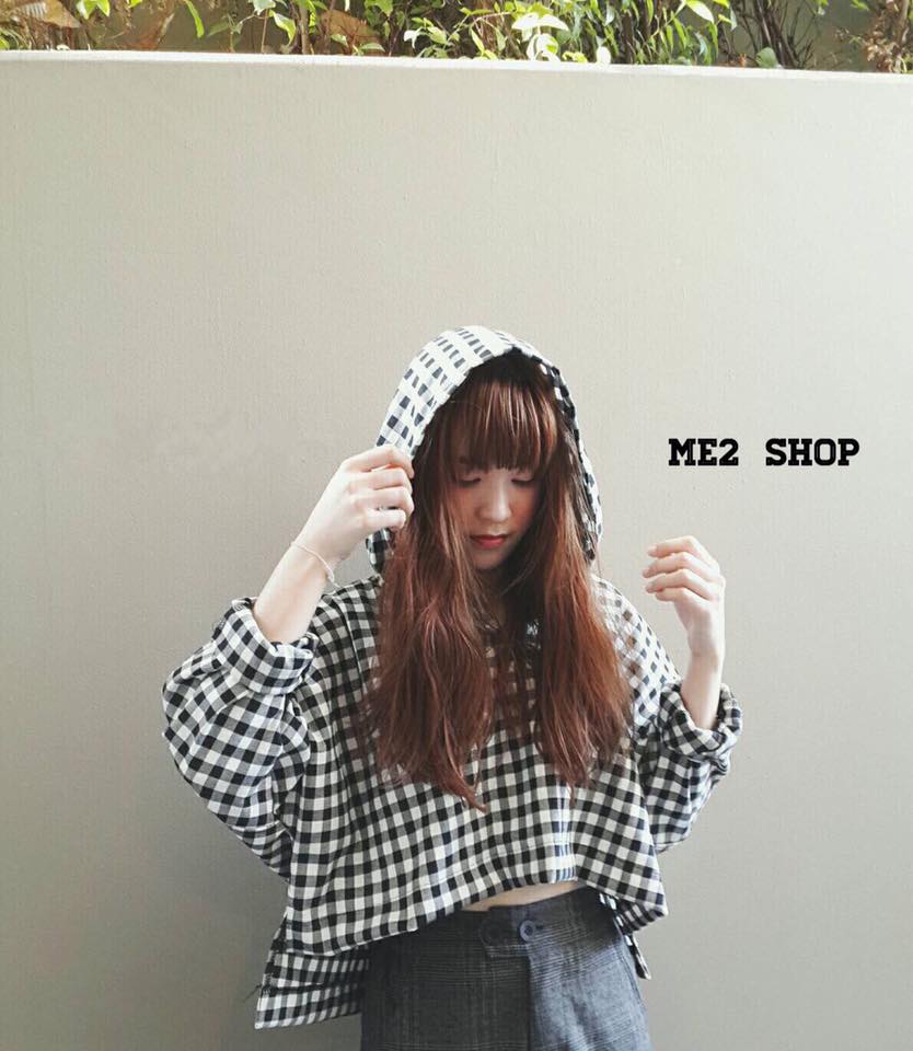 Korean closet - 🌸 พร้อมส่ง 🌸 เสื้อฮู้ด ทรงครอป oversize...