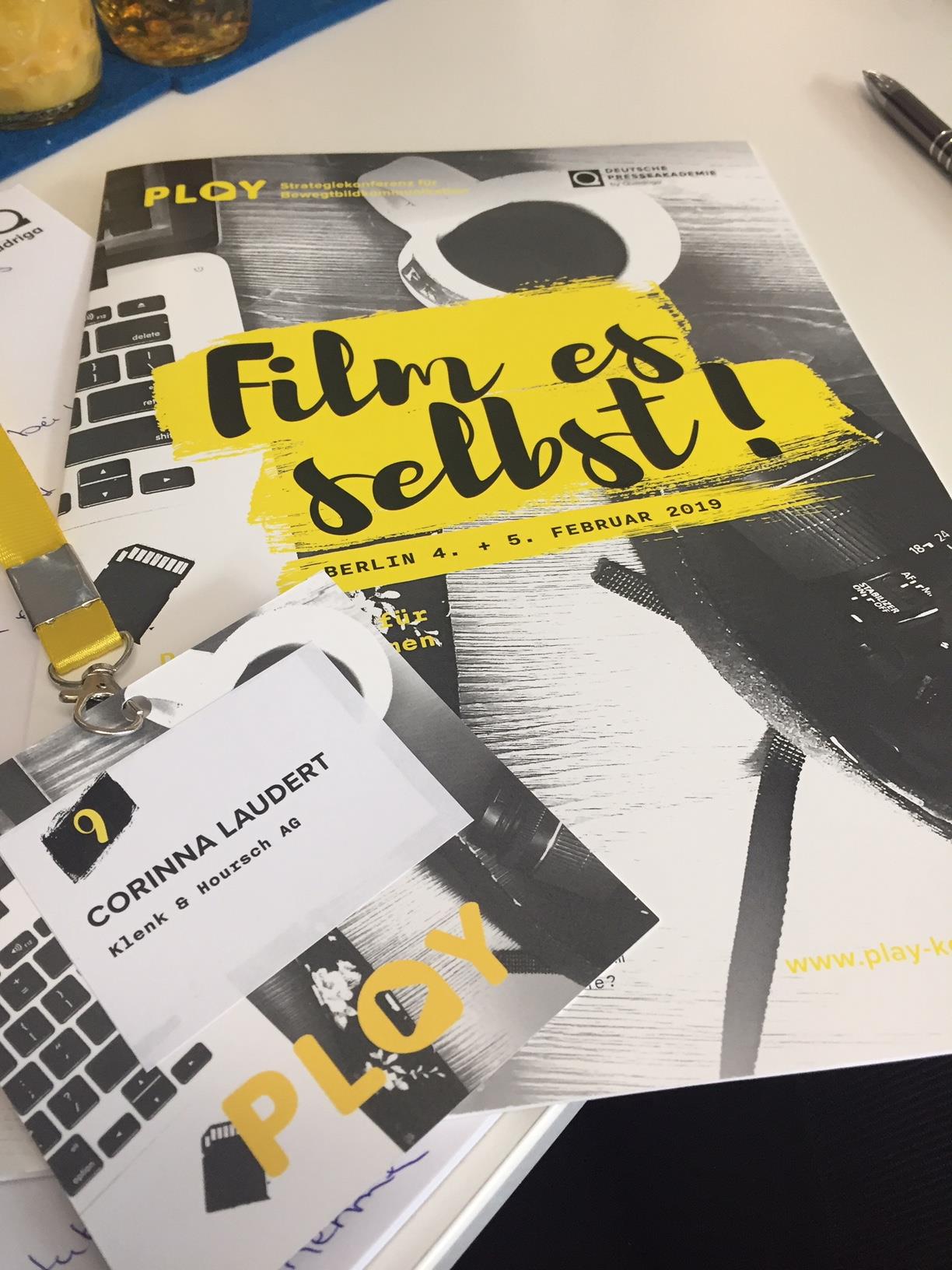 🎥 Film es selbst! So lautete das... - Klenk & Hoursch AG | Facebook