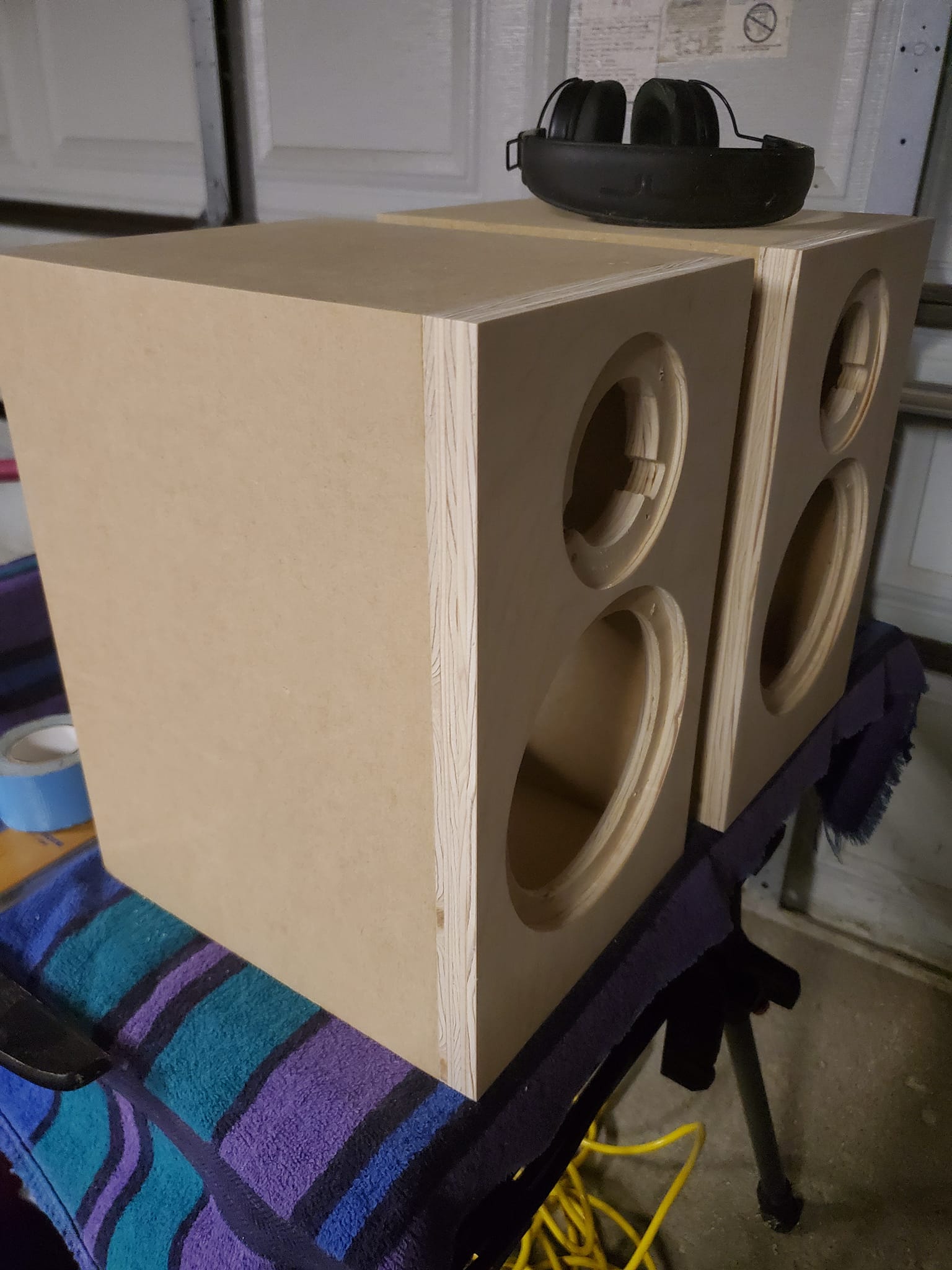 My latest project. SB21RDC-04 tweeters and SB15NRX2C30-04