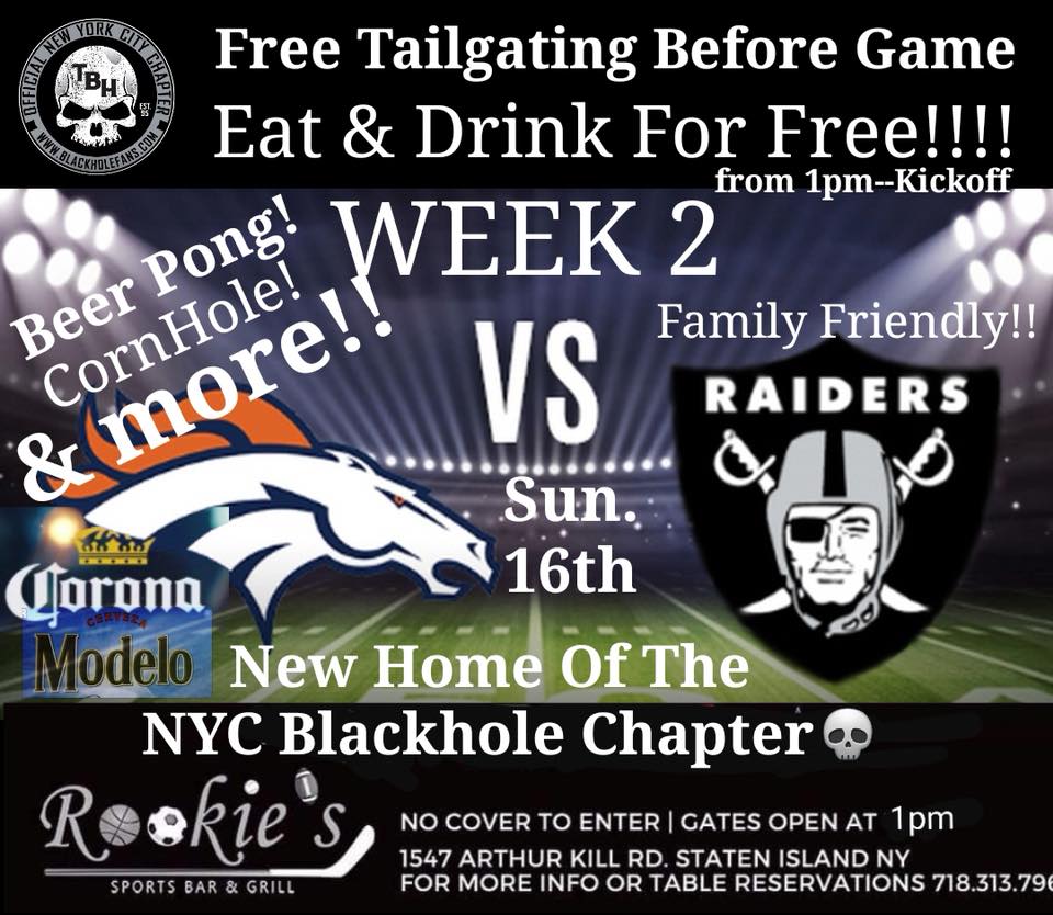 Rookies Sports Bar And Grill S.I. - This SUNDAY🔥 GET READY TO WATCH ...