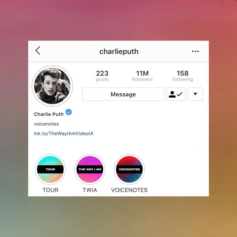 📲 || Charlie acaba de superar los... - Charlie Puth Argentina