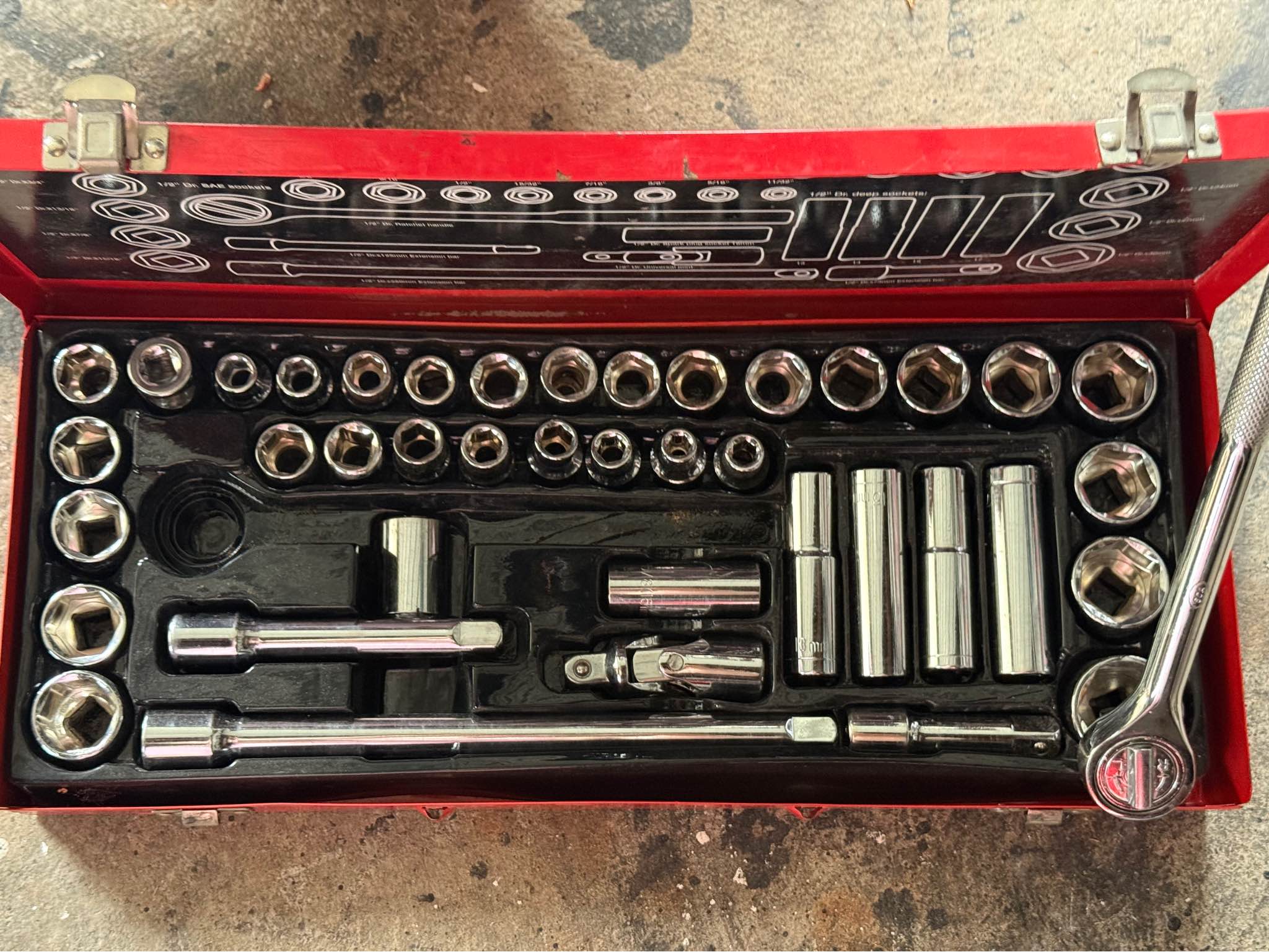 SCA Socket Set 1/4