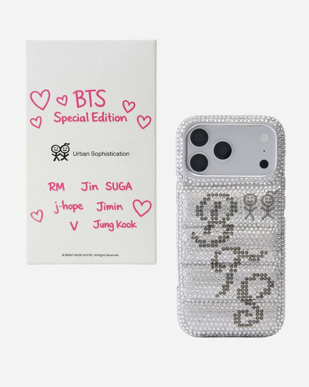 URBAN SOPHISTICATION x BTS SPECIAL EDITION PHONE CASES