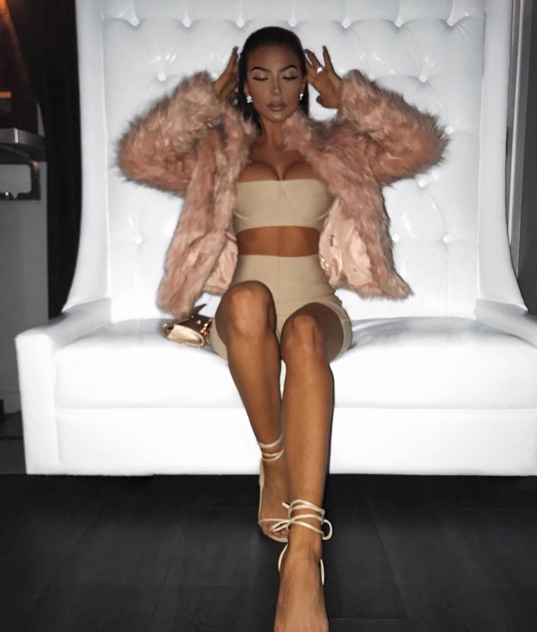 Sheer Collective Love julialynnsandoval in our Nude Biker Set! Get