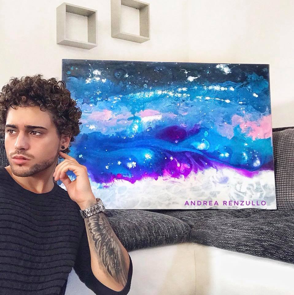 Andrea Renzullo - 🎆 MEIN NEUES ACRYLBILD • Maße: ️ 100...