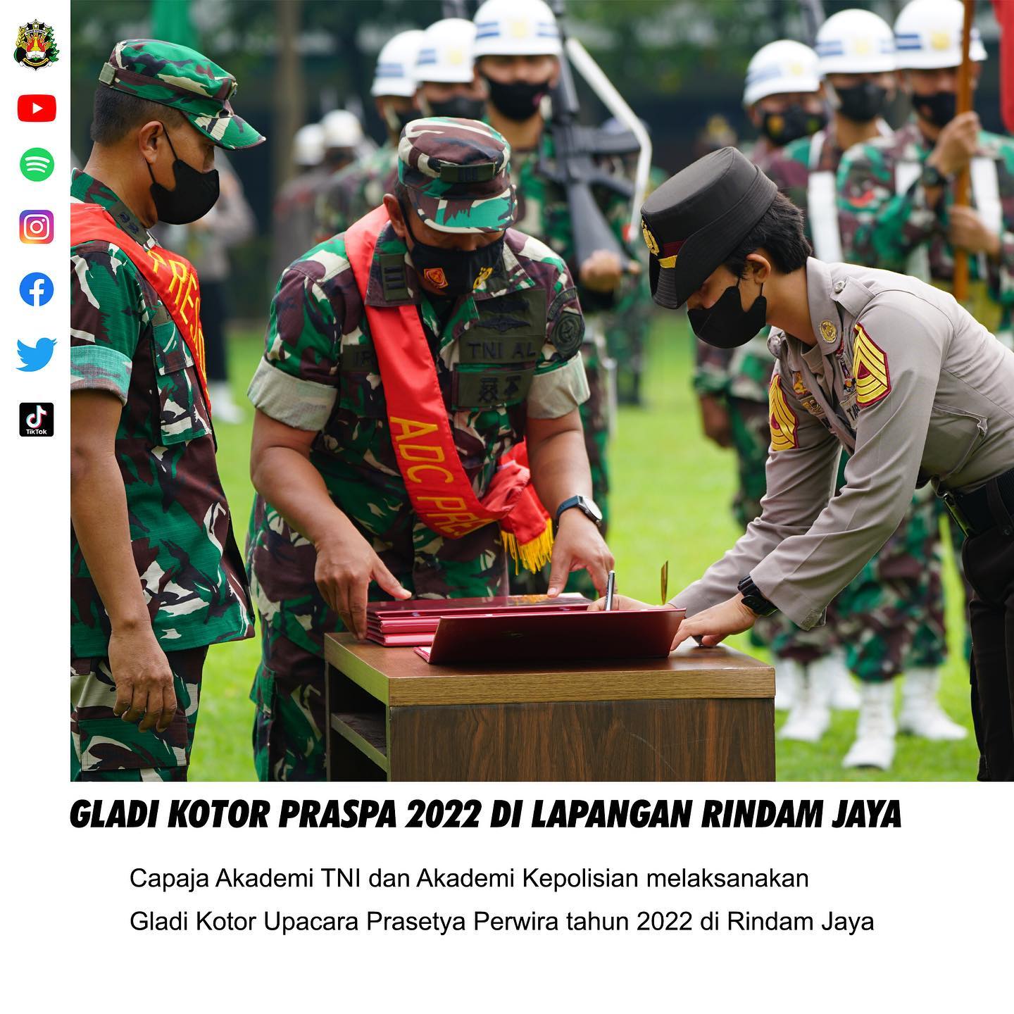 HUMAS AKPOL - Jakarta, (11/7) Capaja Akademi TNI dan... | Facebook