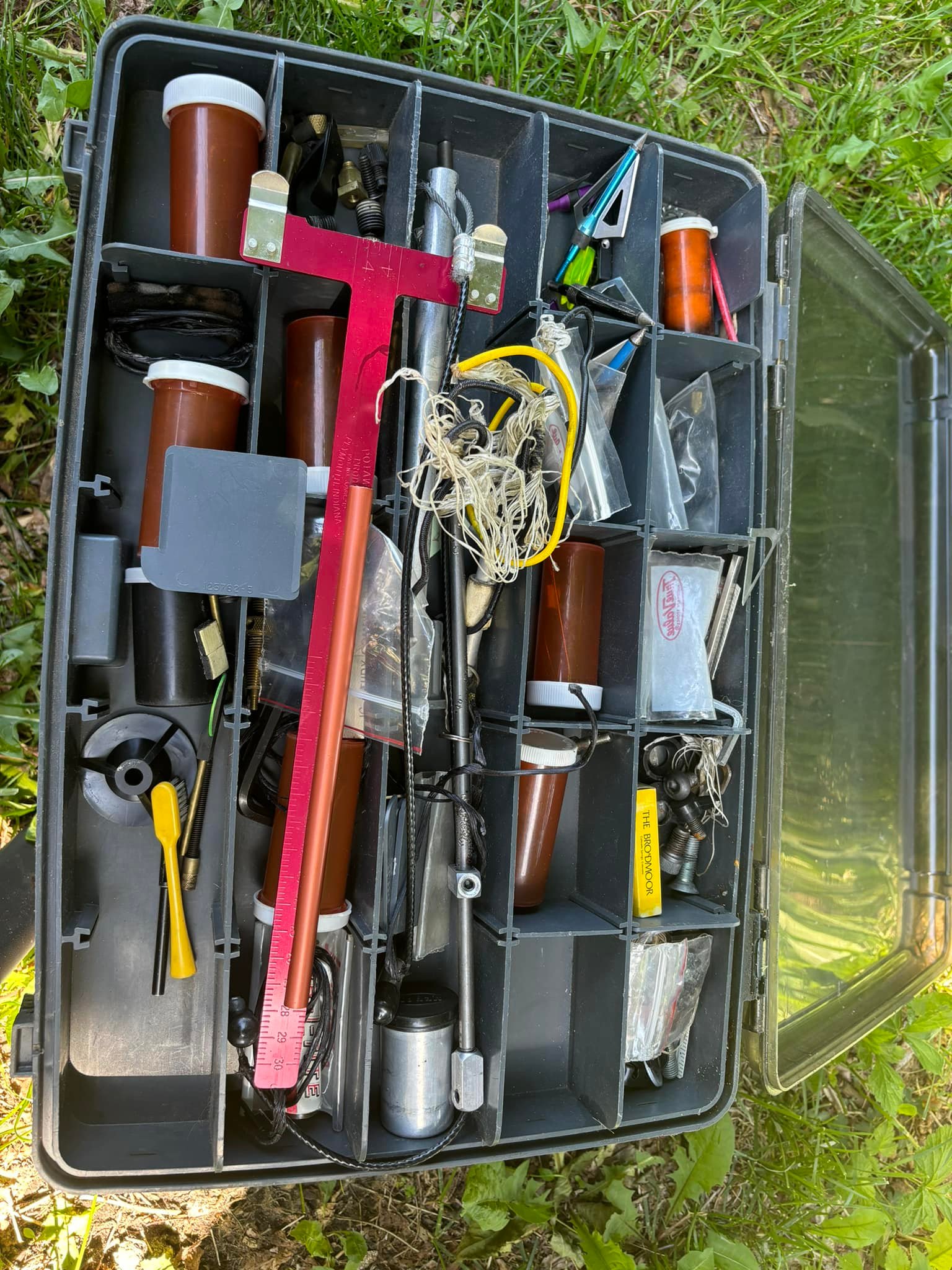 filled my tackle box PLUSINNO Fishing Kit, Large 12X Spacious 4-Layer Tackle Box, 547 Pcs Rolling Tackle Box helps transport all of your fishing gear while keeping it organized. Favorite Fish in The Sea