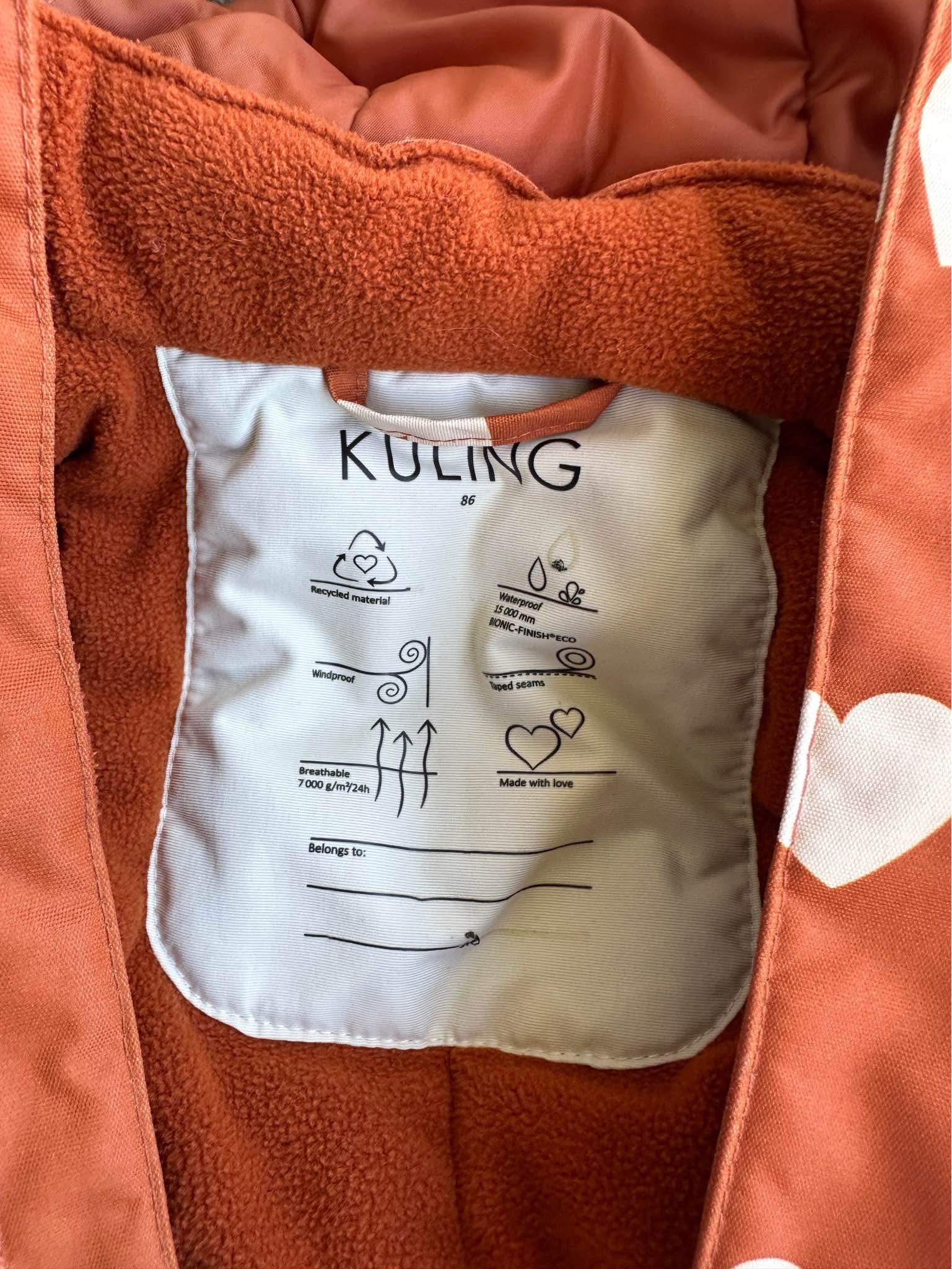 KULING Winter Overall Size 86(18-24 months) Retails for more than ...