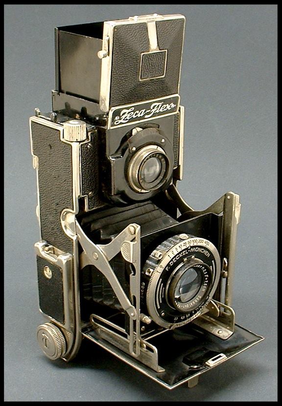 Zeca-Flex twin-lens reflex folding camera
