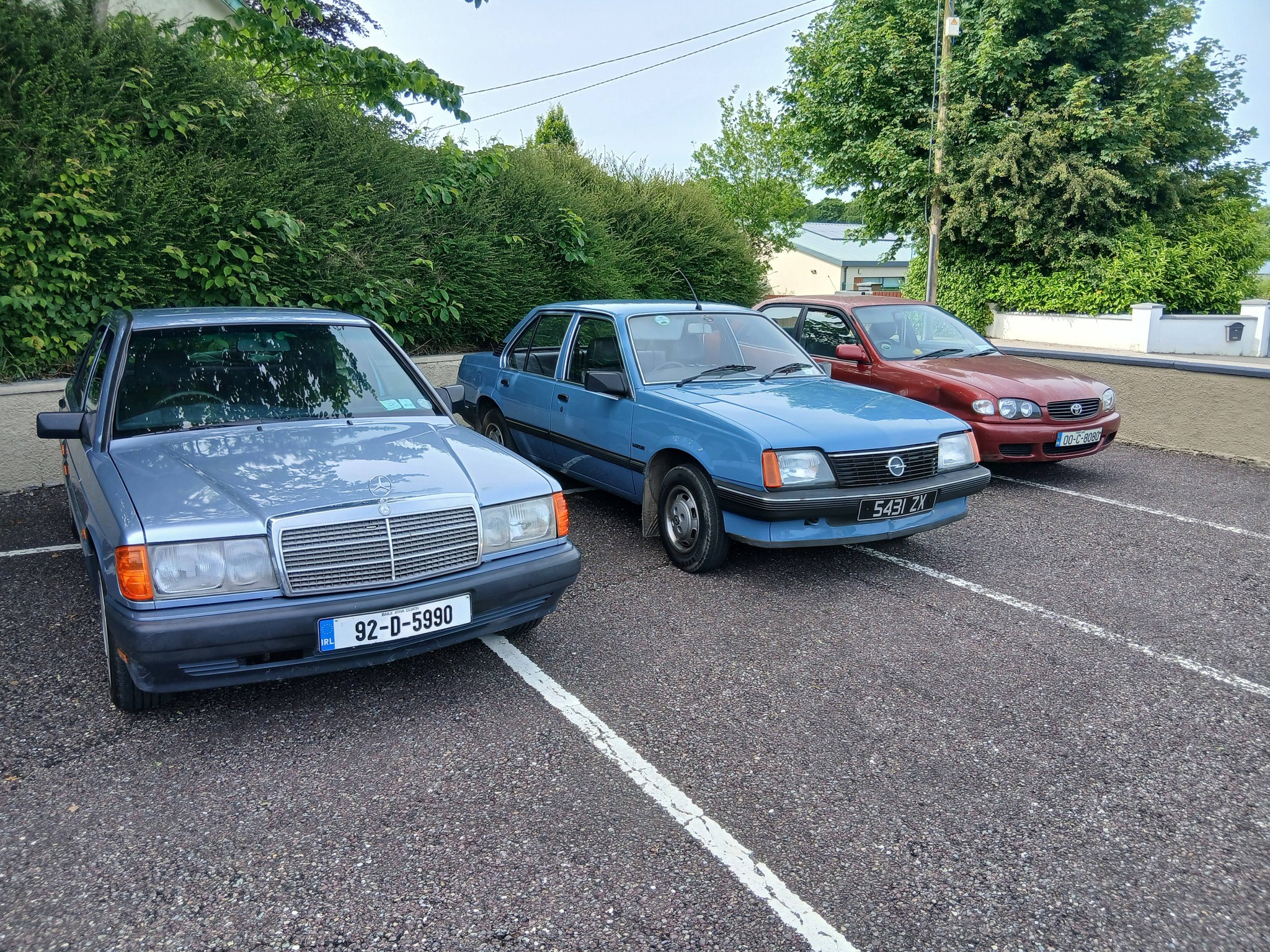 Some of the cars in Cullen Blackwater vintage