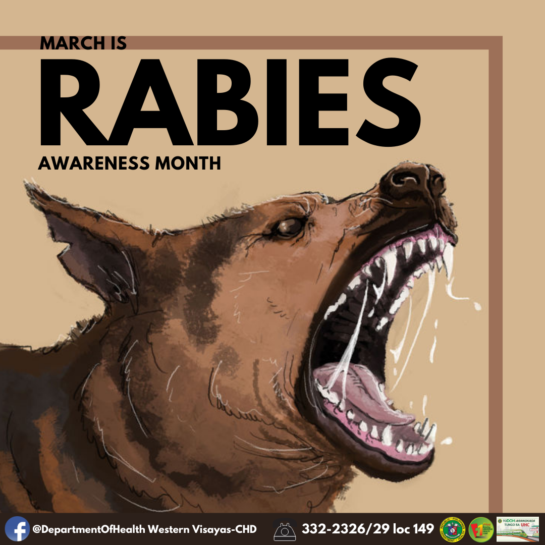 Sa bulan sang Marso gina selebrar naton ang Bulan sang Rabies Awareness ...