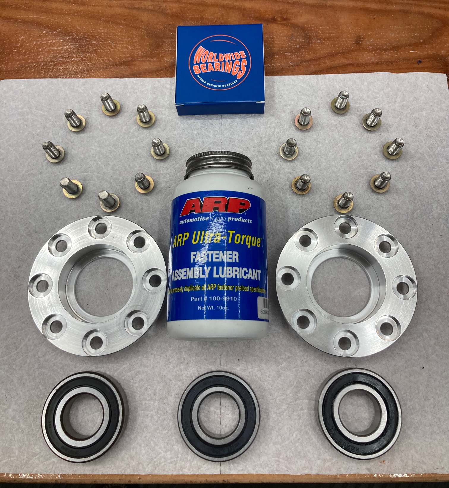 Titanium hub bolts in M14 size. Moreover we have them with 1mm and