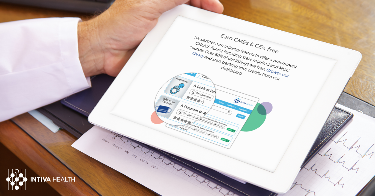 Intiva Health - NEW & FREE CE/CME courses were just added...