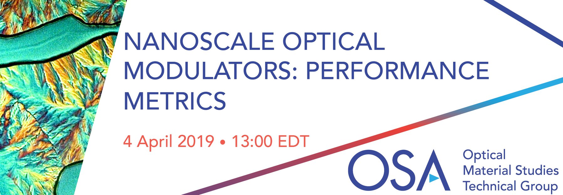 Optica Technical Group on Optical Material Studies