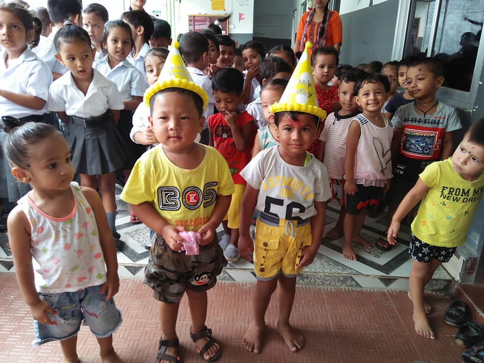 Happy birthday both of you Anish... - Springdale first school