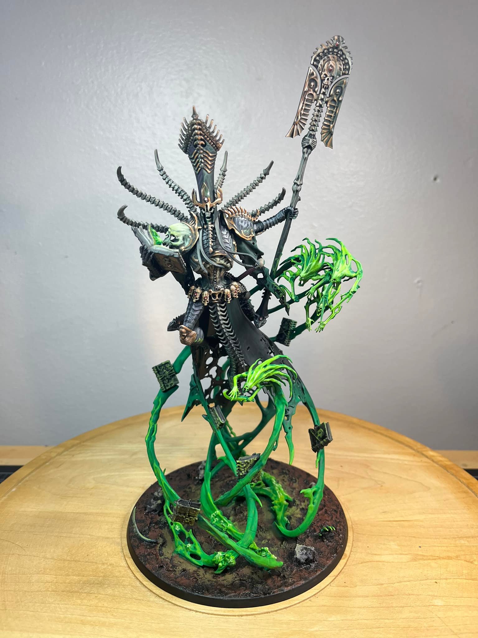 Nagash Supreme Lord of the Undead model finished
