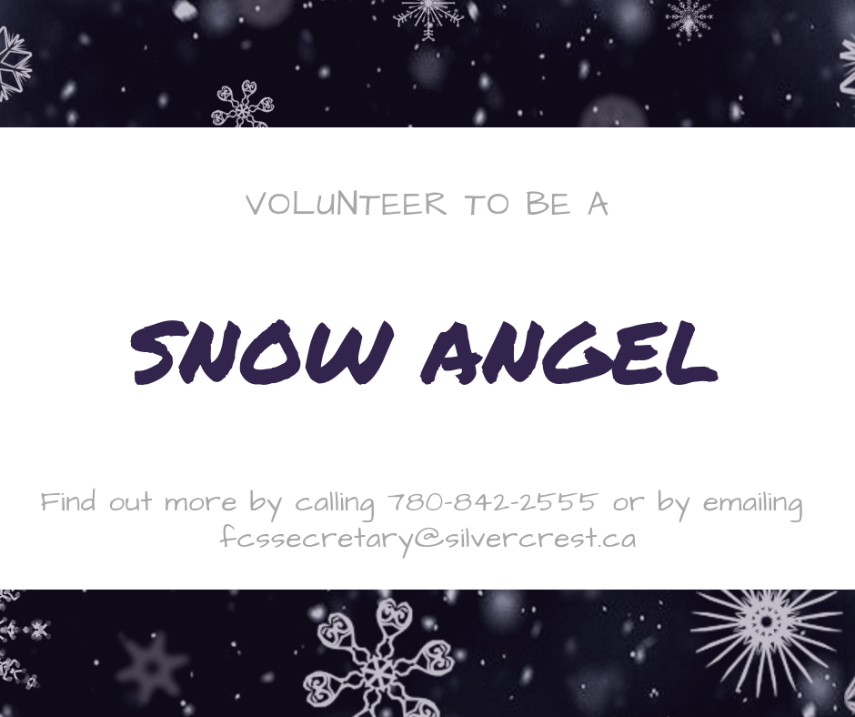Wainwright & District FCSS - We're very excited to announce the Snow ...