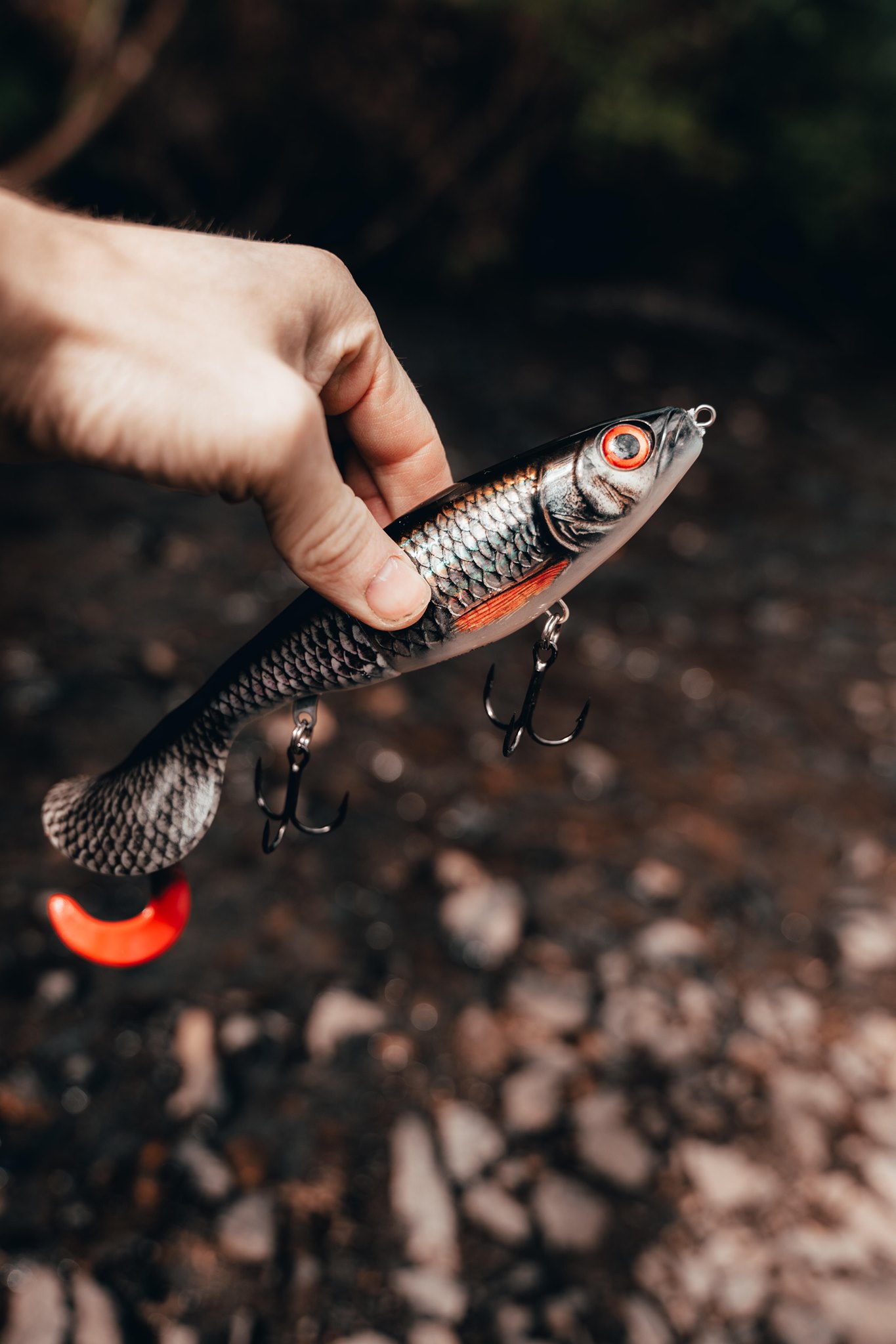 Rapala - Try retrieving the X-Rap Otus super slowly to give the