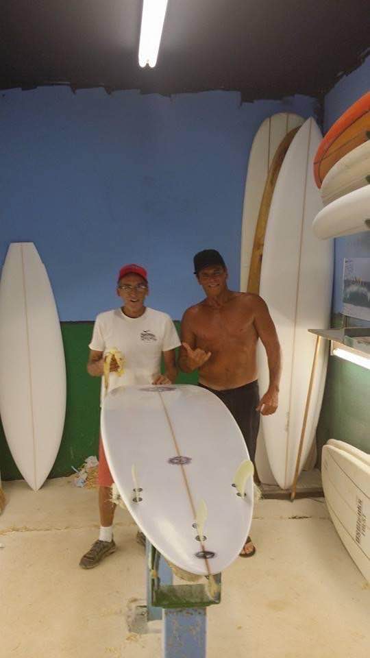 Owl Chapman handshaped surfboard by Dick Brewer
