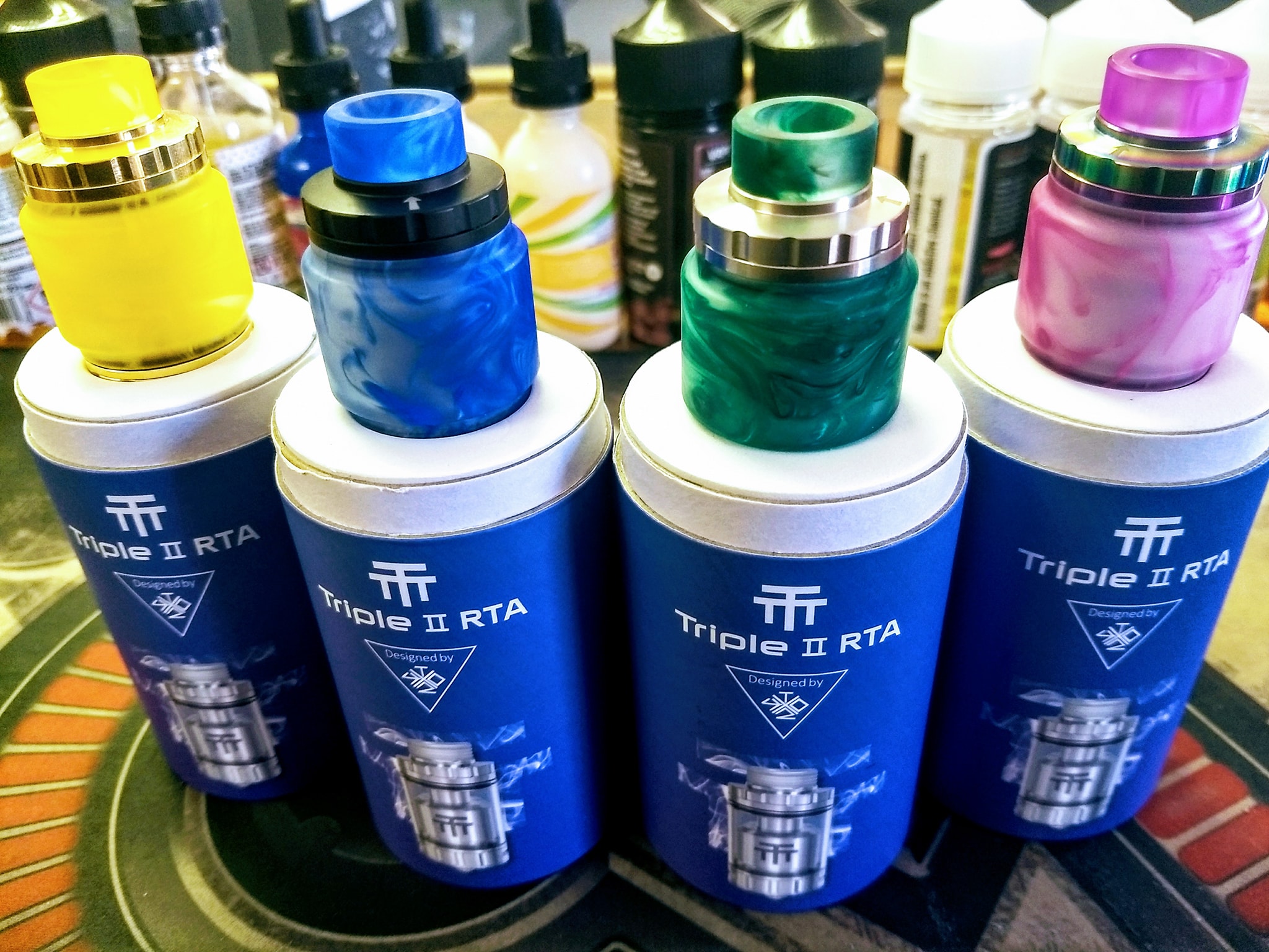 Coppervape 316SS CloudOne Blasted V4 RTA Features: -New 