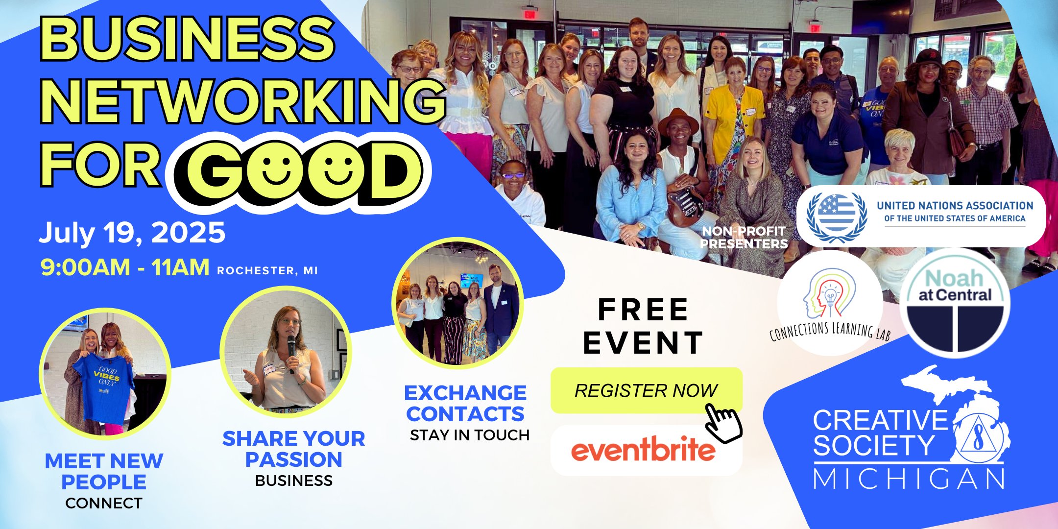 Business Free Event: Networking For Good - Free Saturday Event in ...