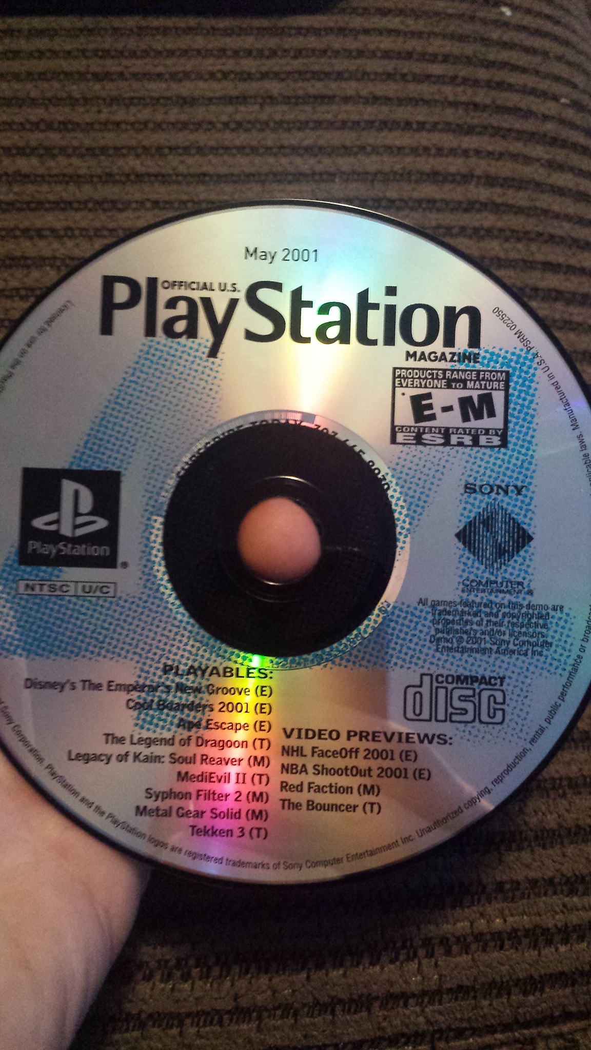 Demo PlayStation Magazine Pour PS1 - Inclut La Démo De Pitfall 3D - Version PAL - Neuf Sous Blister