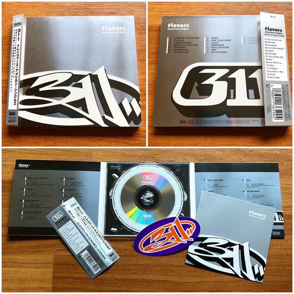 レコード 311 Flavors American Singles レコード