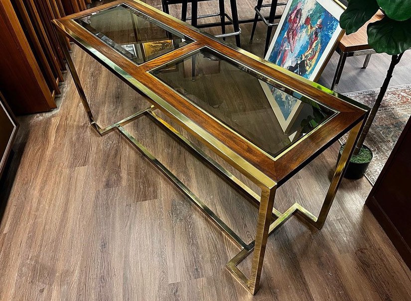 Spectre Vintage - Sleek & chic console table by...