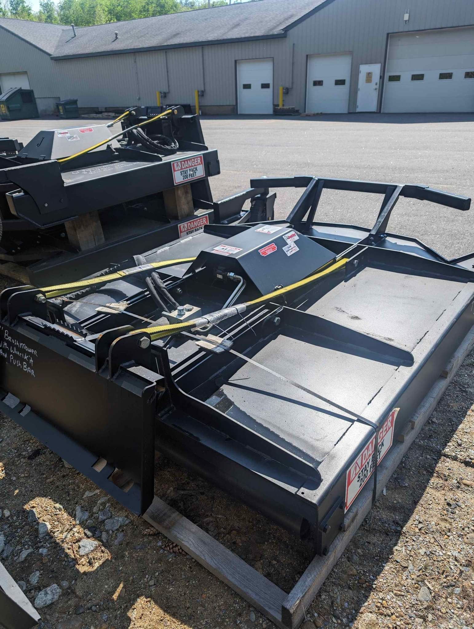 6'/7' Brush Mowers - Skid Steer/Loader (Jenkins Iron & Steel, Made in ...
