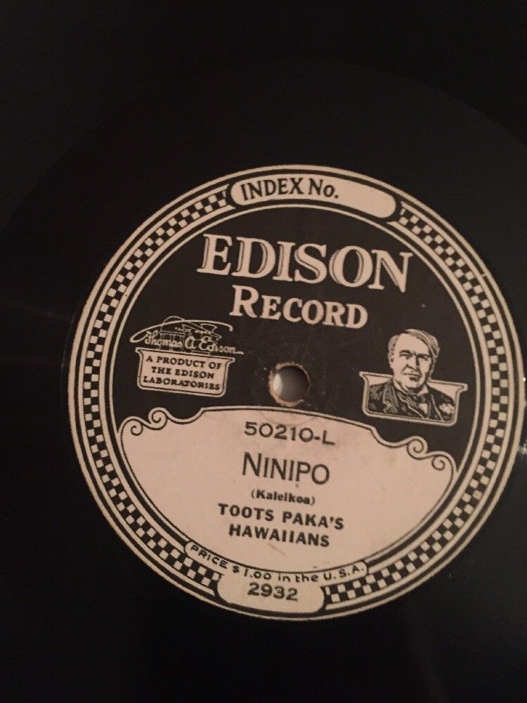 Edison disc 