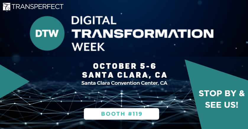 TransPerfect - We can't wait to see you all at Digital Transformation ...