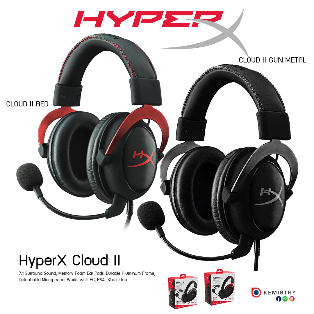 VR KEMISTRY - ::::Headset::::HyperX:::: HyperX Cloud II