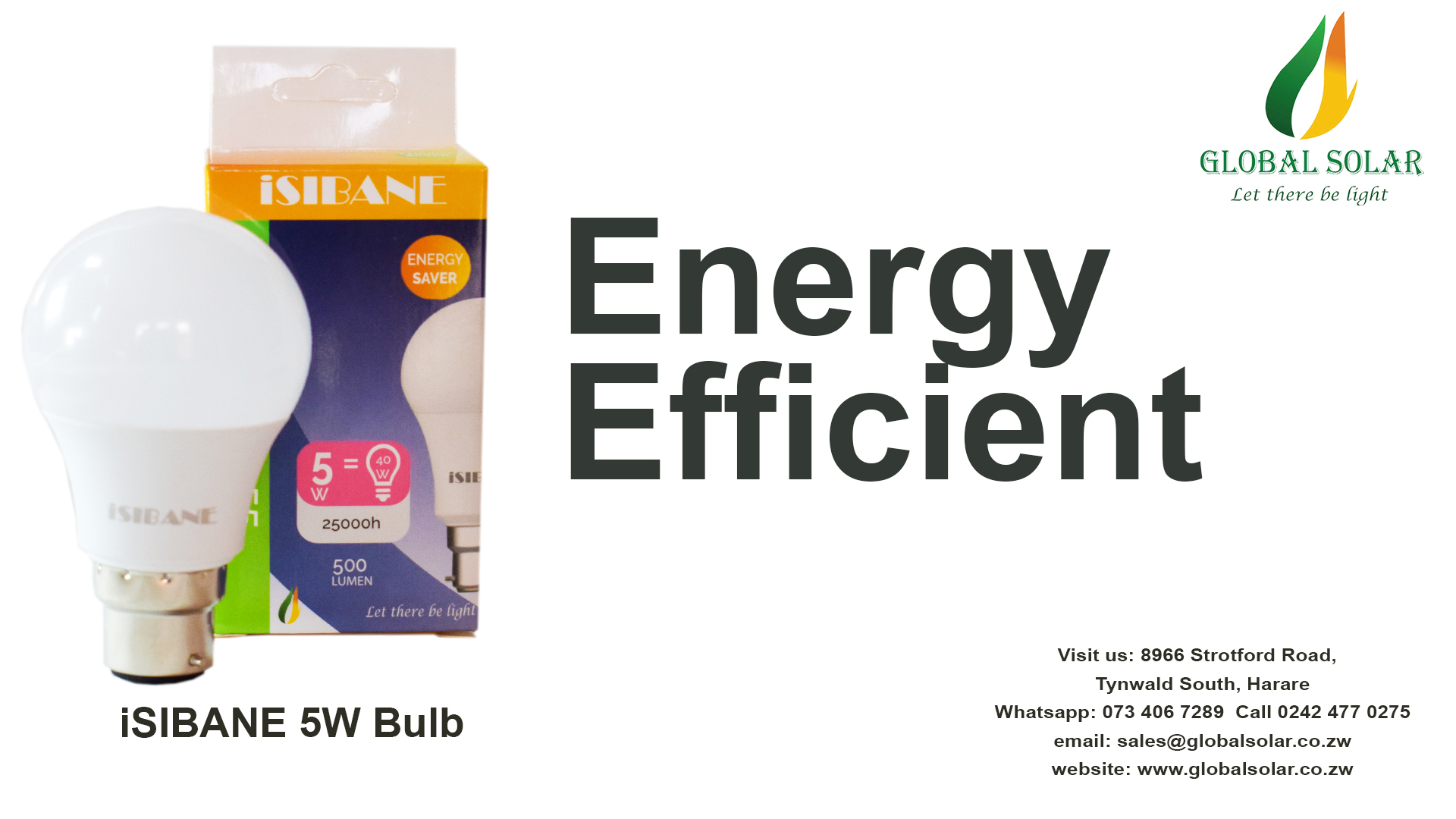 The new iSIBANE Bulbs is energy... - Global Solar Pvt Ltd | Facebook