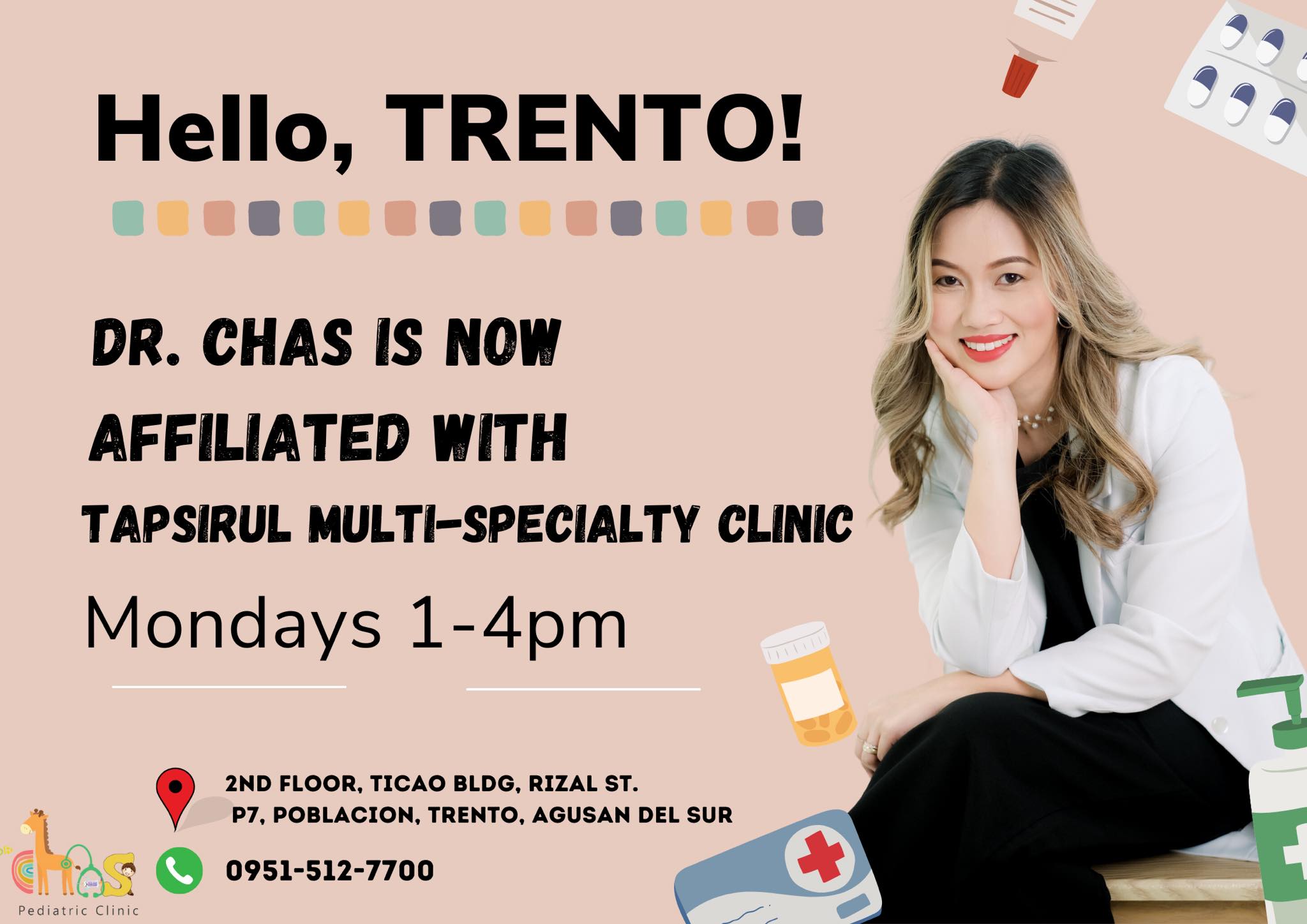 Hello, Agusan del Sur! We are... - Dr. Chas Pediatric Clinic | Facebook