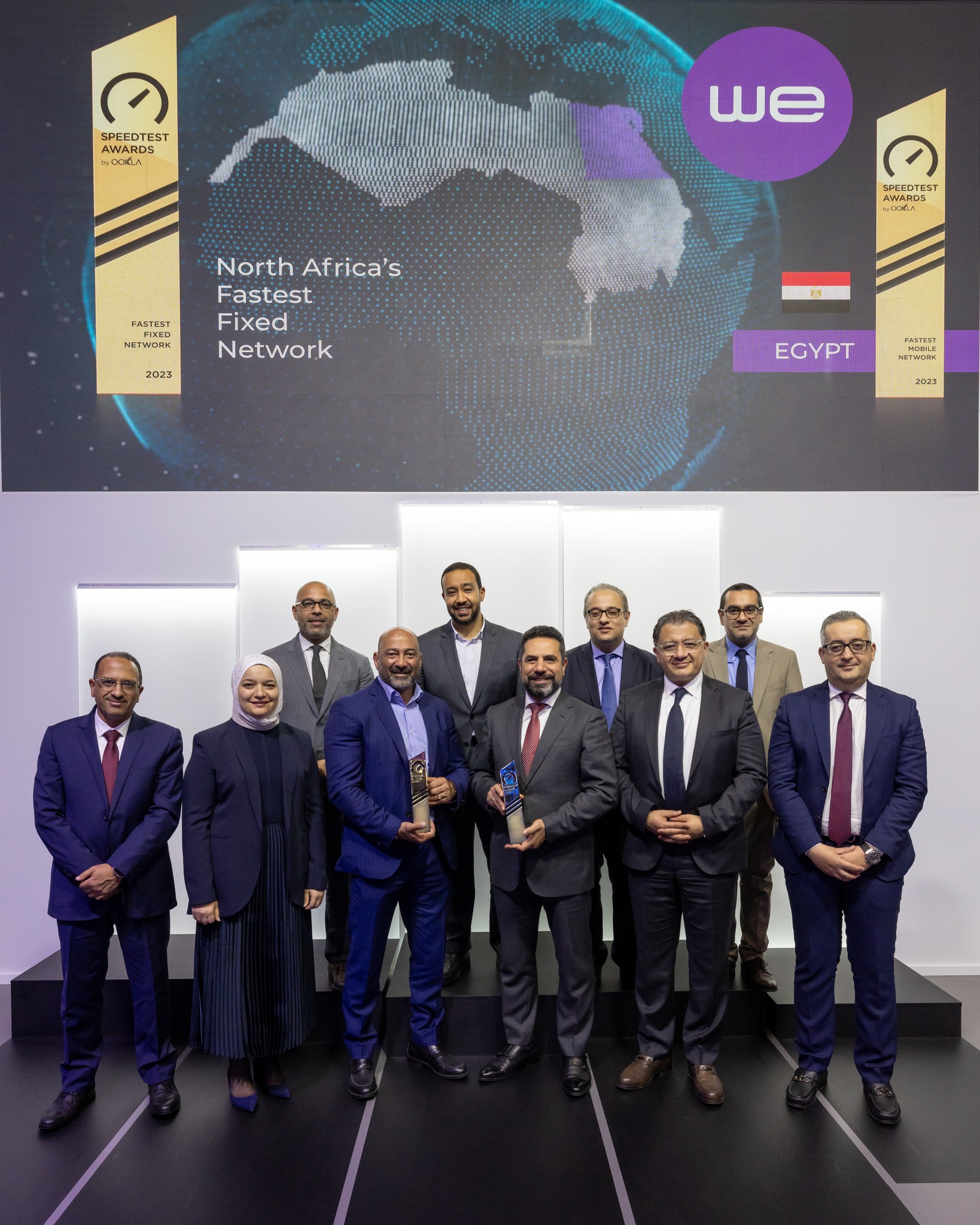 Ookla Celebrates Telecom Egypt with... - Speedtest Awards | Facebook