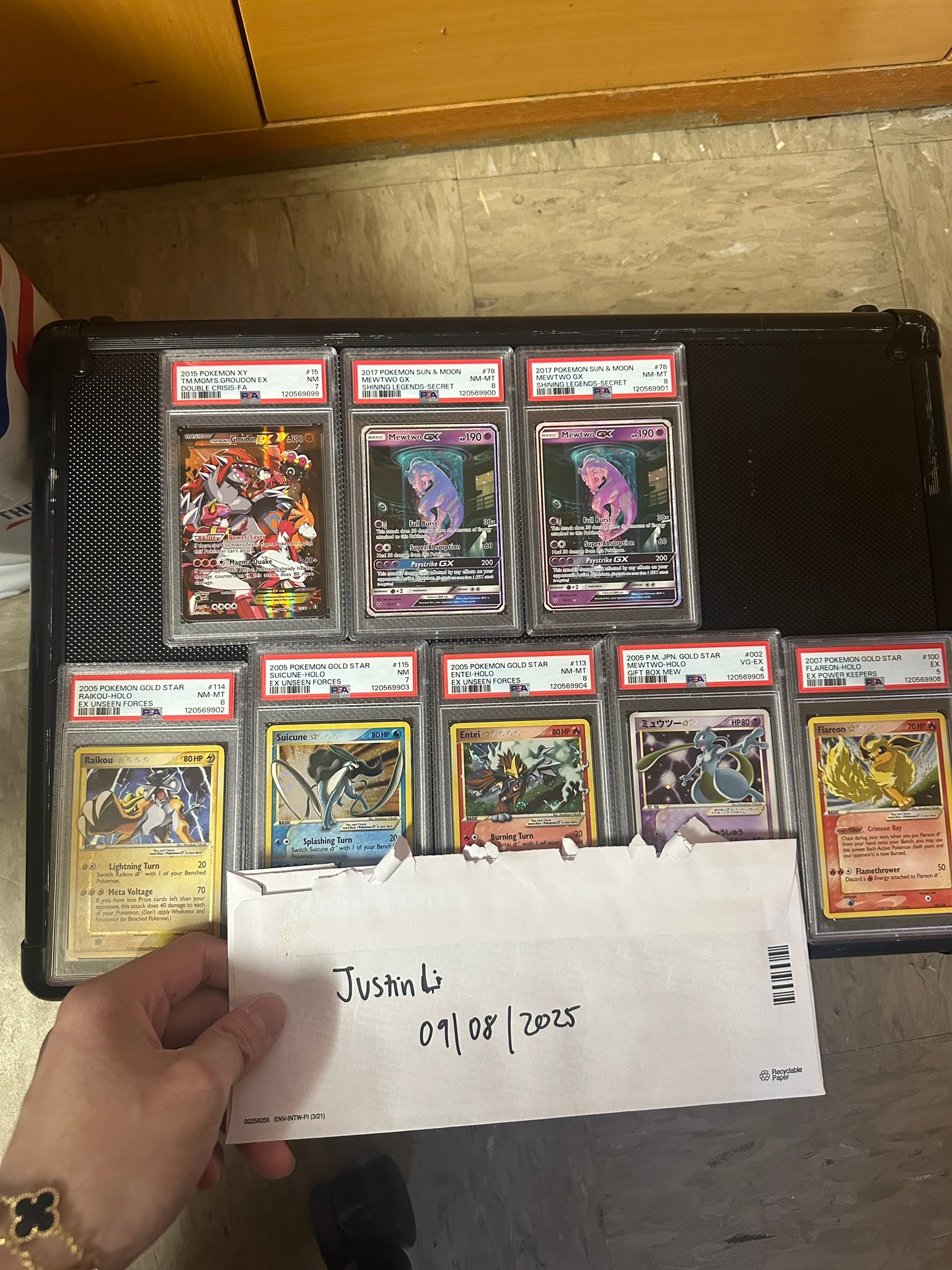 FS/NFT PRICES DO NOT INCLUDE GUARDS Team Magmas Groudon PSA 7 $450 