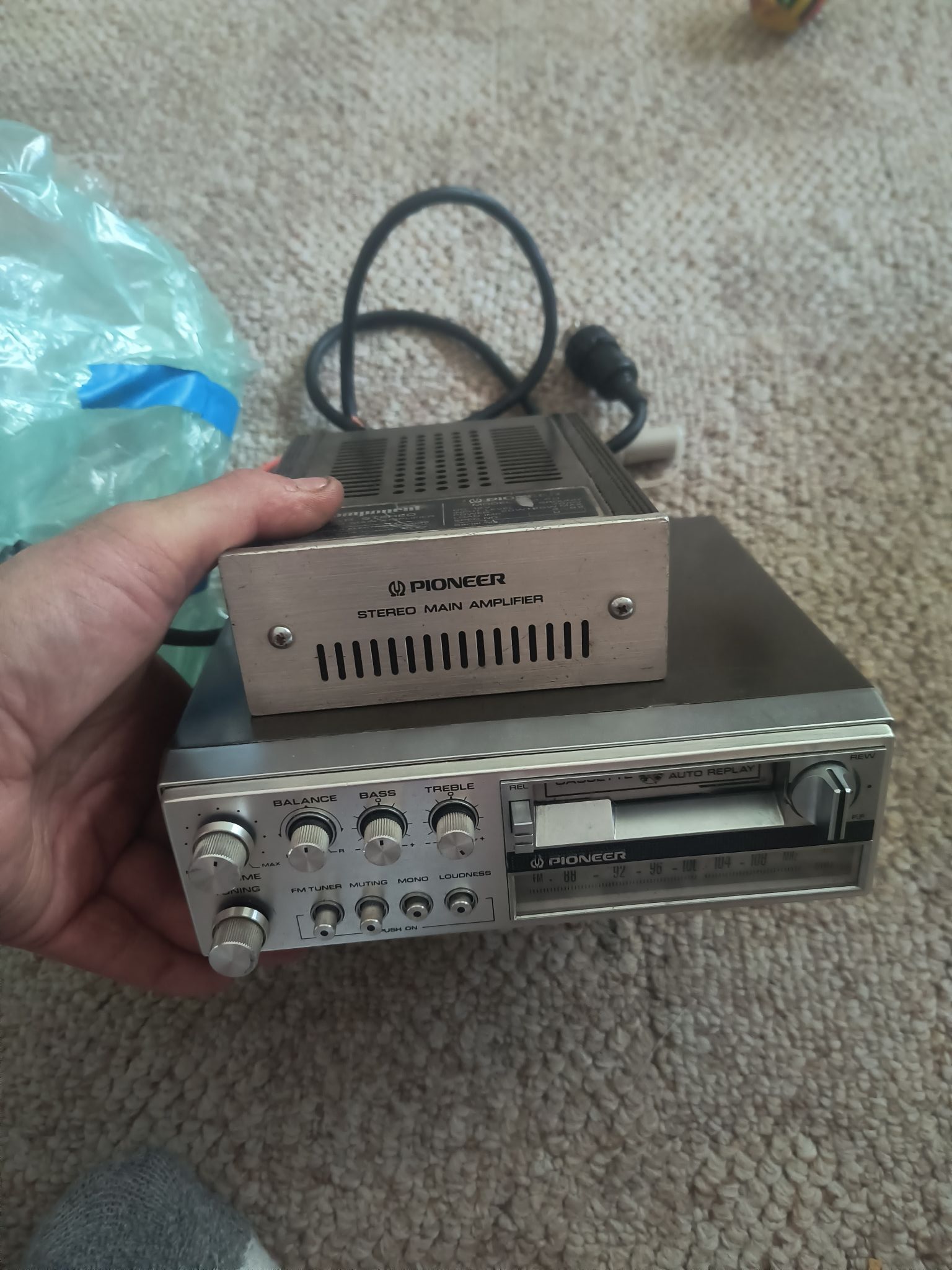 Centrate Carrozzeria Stack, KEH-770, EQ-600, GEX-T5, 1988