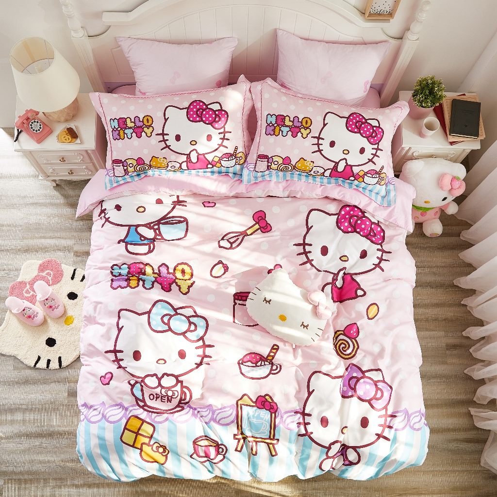 佛你雜貨店 - 午後甜點 KT迷們趕快歡呼吧 正版授權有鐳標 hello kitty寢具 終於正式登場...