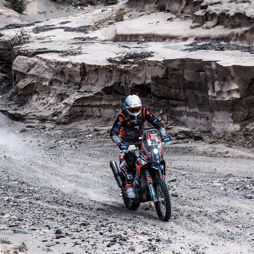Benjamin Melot - The ROAD to DAKAR - 🇬🇧 Stage 4 A Marathon Stage in all ...