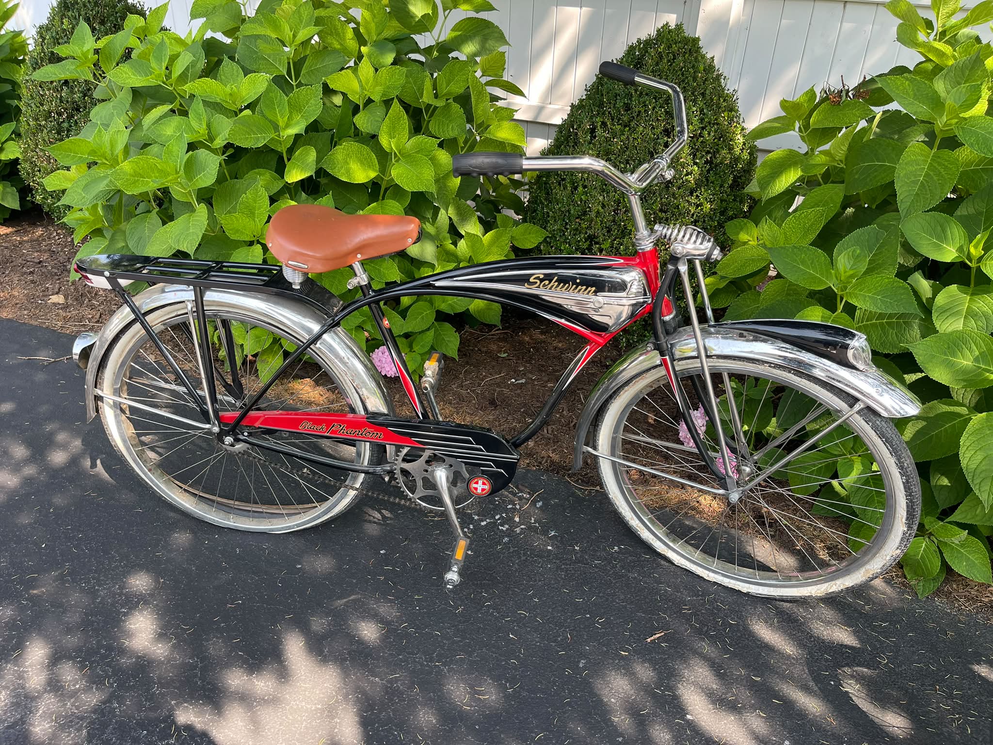 schwinn phantom bicycle 1/6 Black No Reserve: 1953 Schwinn Black