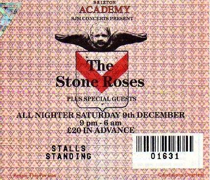 13.09.1995: The Stone Roses live at the Budokan Arena in Tokyo, Japan.