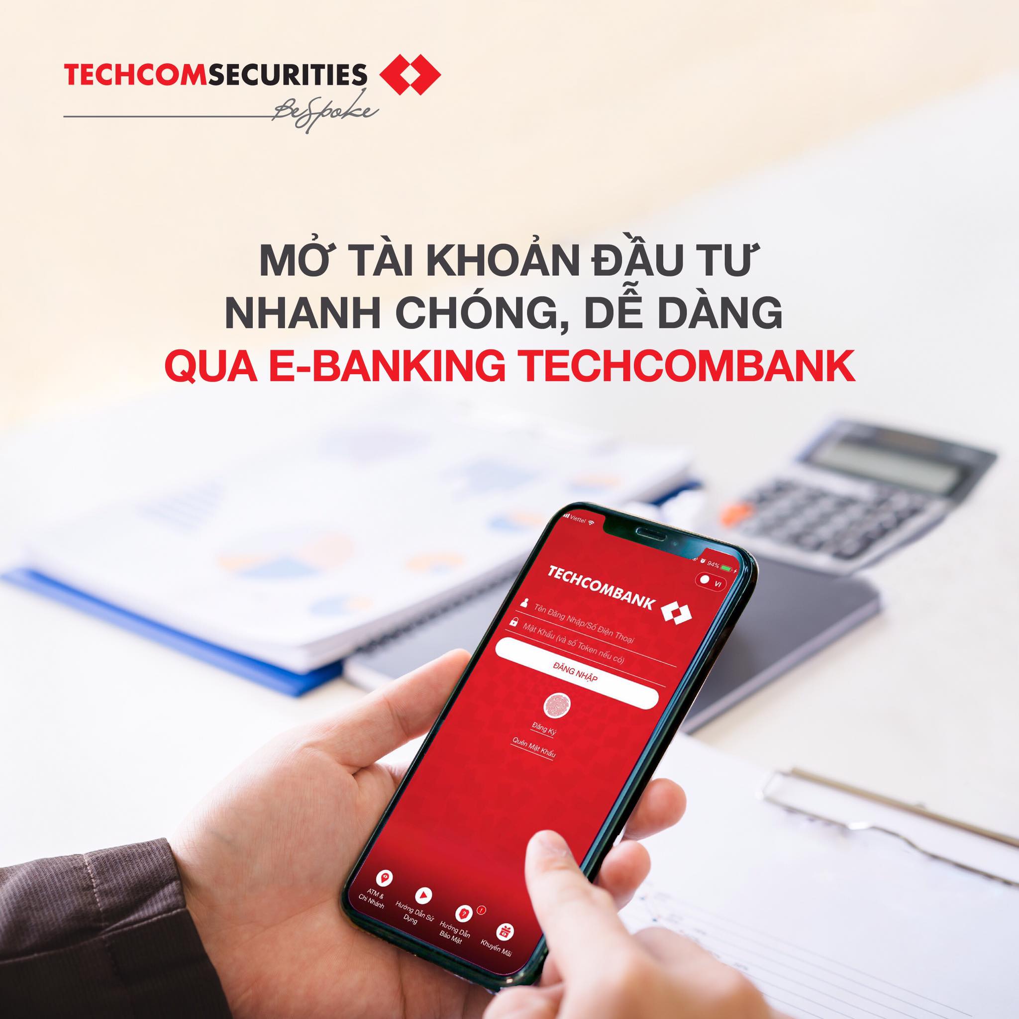 🌟MỞ TÀI KHOẢN ĐẦU TƯ DỄ DÀNG... - Techcom Securities - TCBS | Facebook