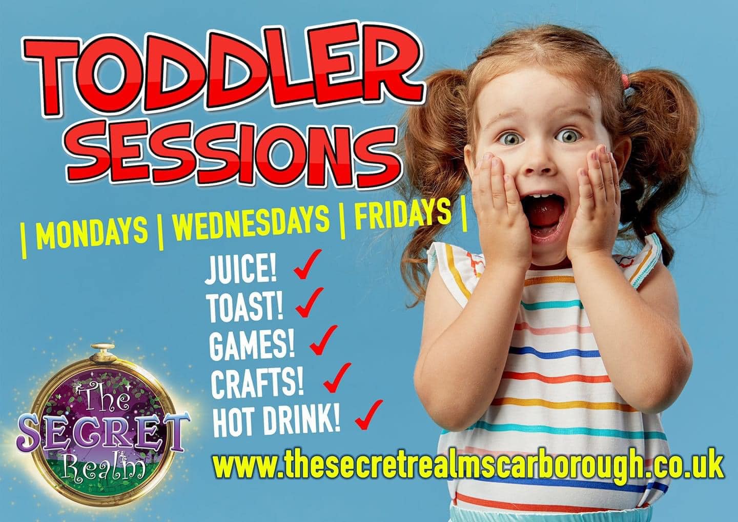 🚨 TODDLER SESSIONS🚨... - The Secret Realm Scarborough
