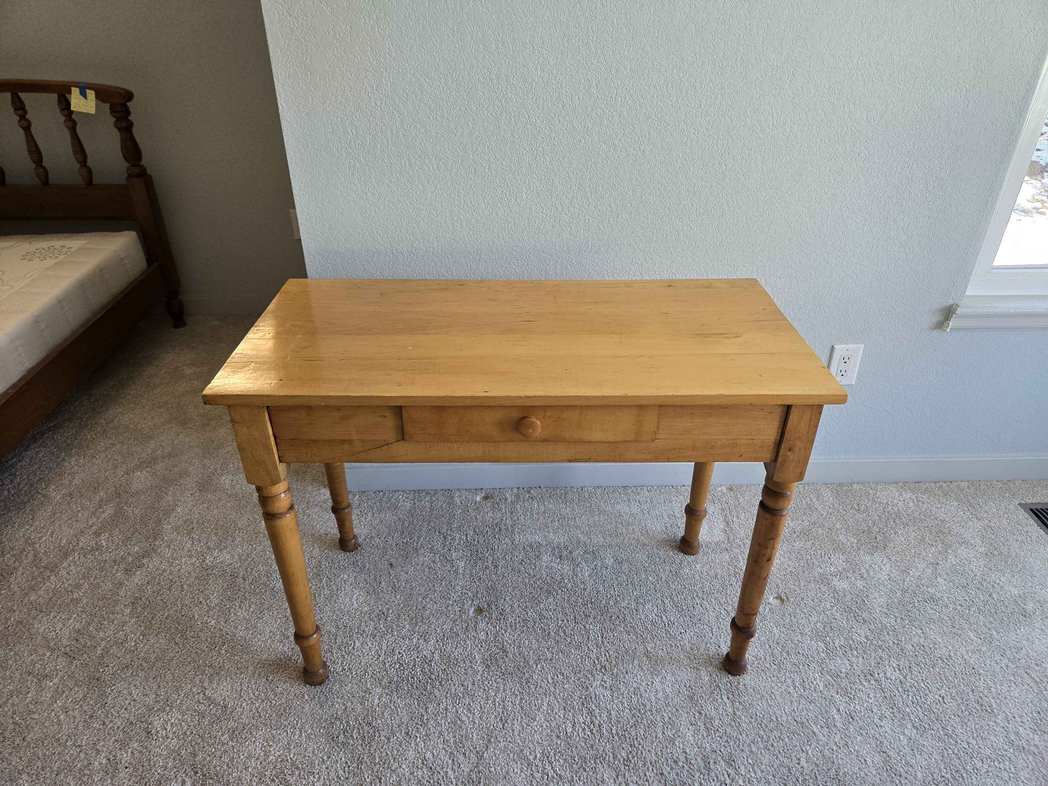 Small Solid Maple Library Desk ~ 50's Vintage! - Desks - Denver ...