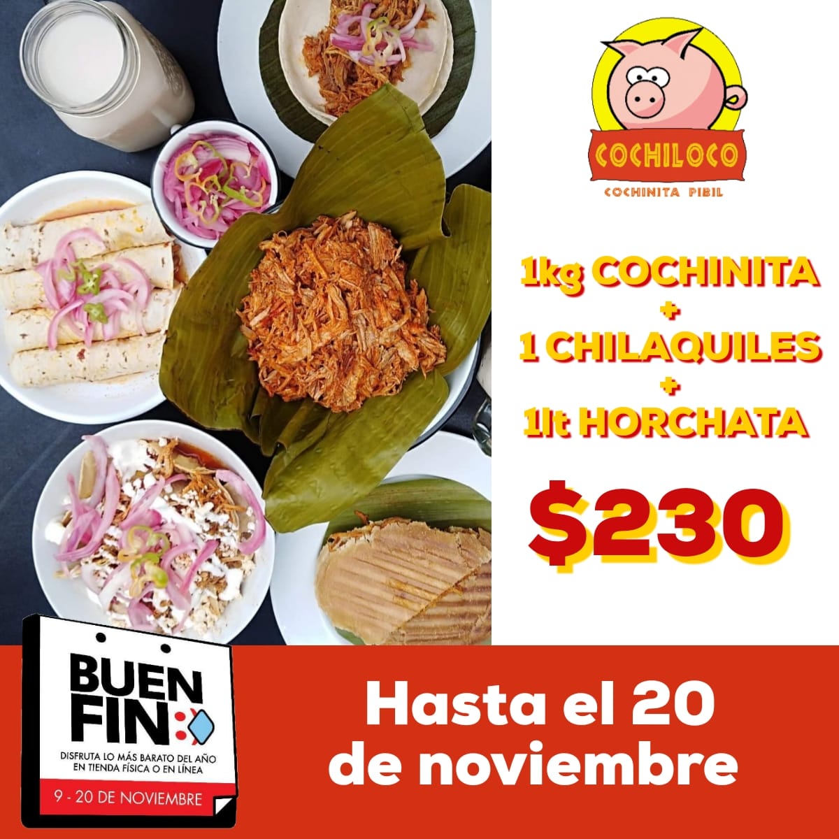 EL BUEN FIN DEL COCHILOCO 🐷🔥🐷🔥 No te... - Cochiloco Veracruz