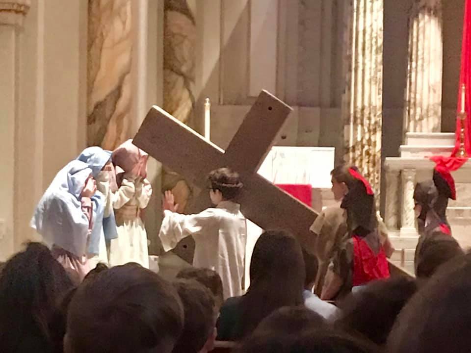 Yesterday our seventh graders led us... - Holy Cross School | Facebook