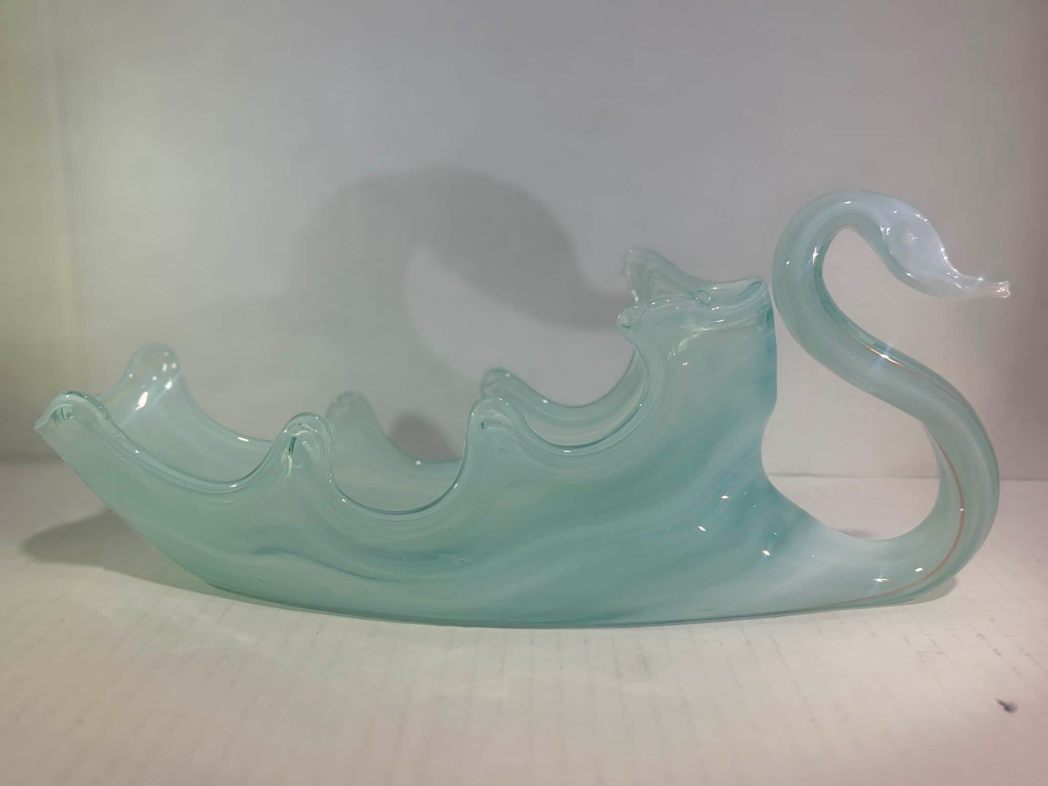 Swan glass I think maybe a candy dish?